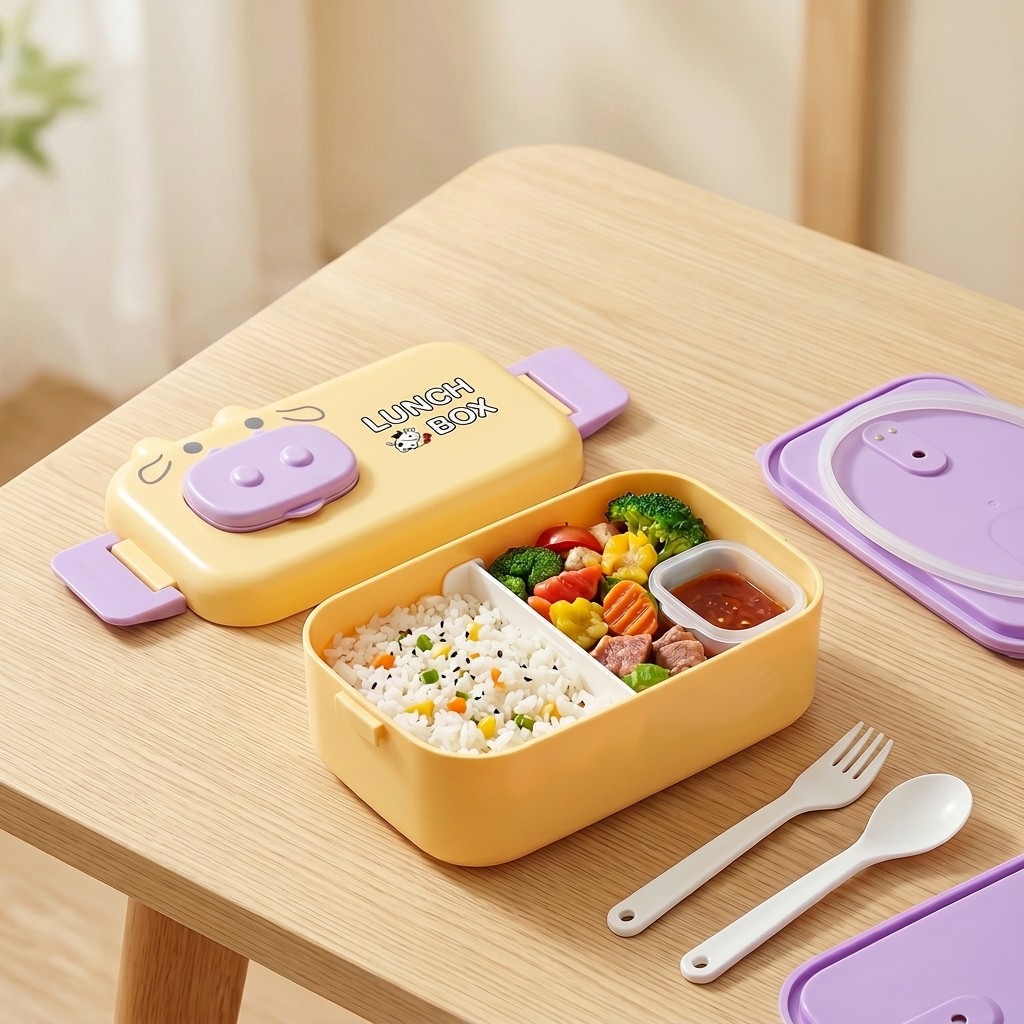Kids Bento Lunch Box Microwava - Meal Prep Or Prep Meal 评论和价格