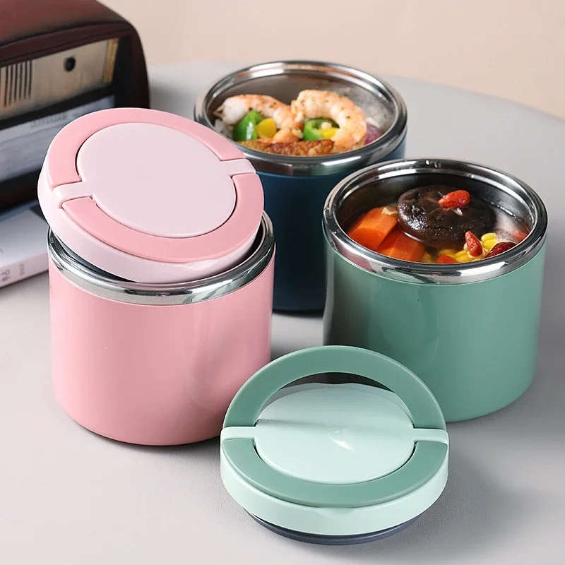 630/1000ml Insulated Food Jar, - Meal Prep Bowl 评论和价格
