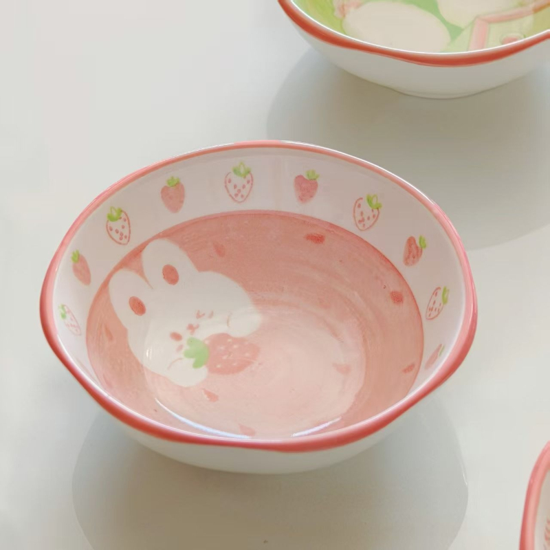 4Pcs Cute Rabbit and Bird Tast - Sauce Dipping Cup 评论和价格
