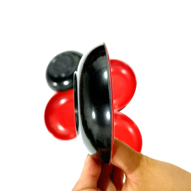 3Pcs Red And Black Round Melam - Meal Prep Bowl 评论和价格