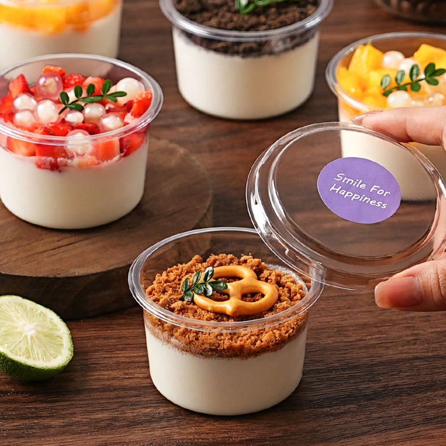 50/100PCS 250ML Disposable Pla - Sauce Dipping Cup 评论和价格
