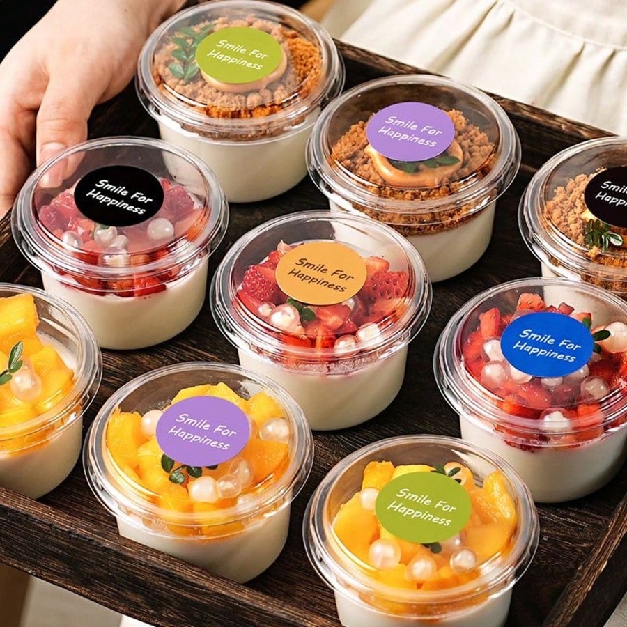 50/100PCS 250ML Disposable Pla - Sauce Dipping Cup 评论和价格