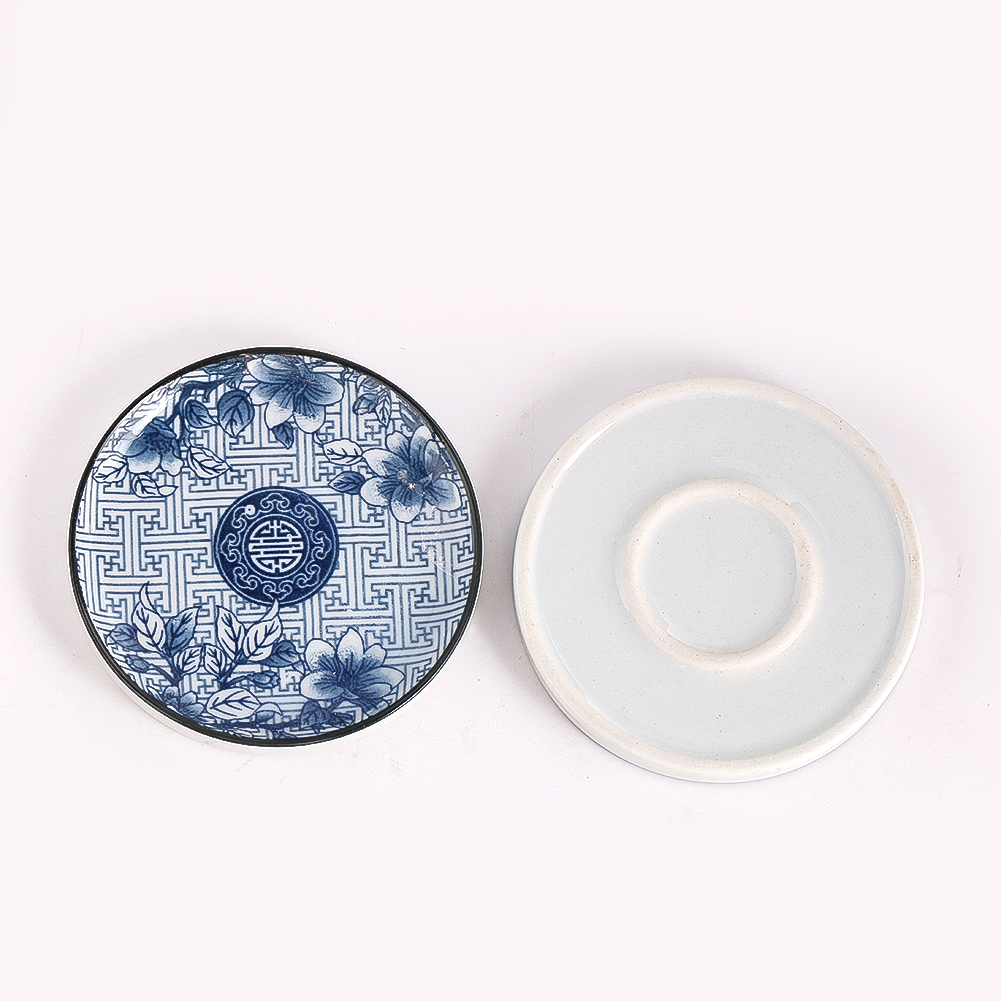 Vintage Round Chinese Blue and - Sauce Dipping Cup 评论和价格