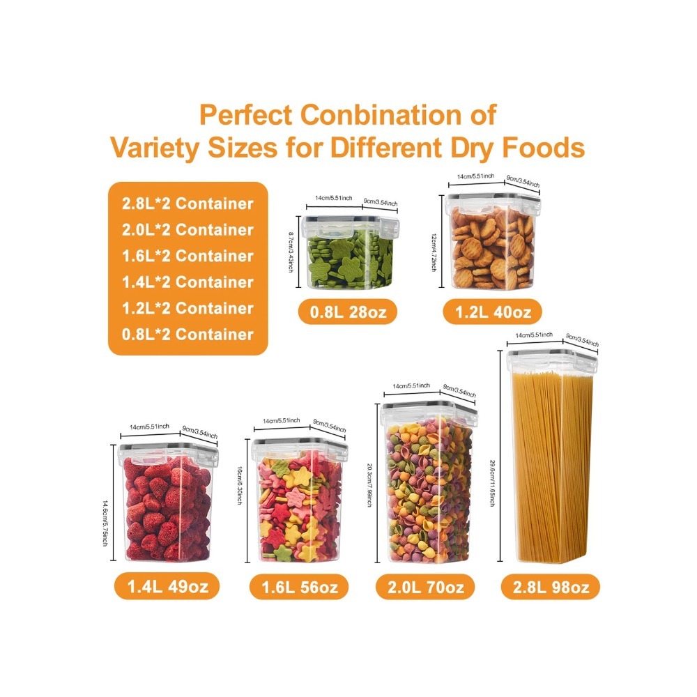 24Pcs Sealed Food Storage Cont - Meal Prep With Rice 评论和价格