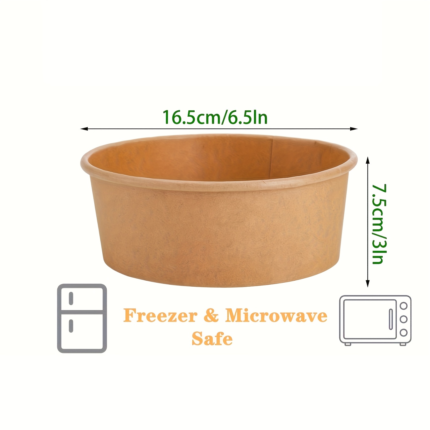 44Oz/1300Ml 25/50 Pack Paper B - Meal Prep Bowl 评论和价格